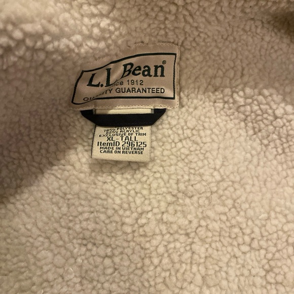 LL Bean Wool Vest Green Buffalo Plaid Hunting Mens Xl Tall Sherpa Lined. - Picture 13 of 13